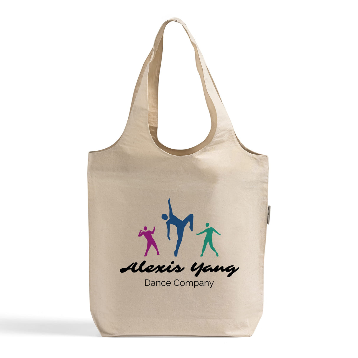 Custom Organic Stow-N-Go Tote Bag with Logo