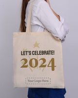 Let's Celebrate 2024 Tote Bag - New Year's Tote Bags