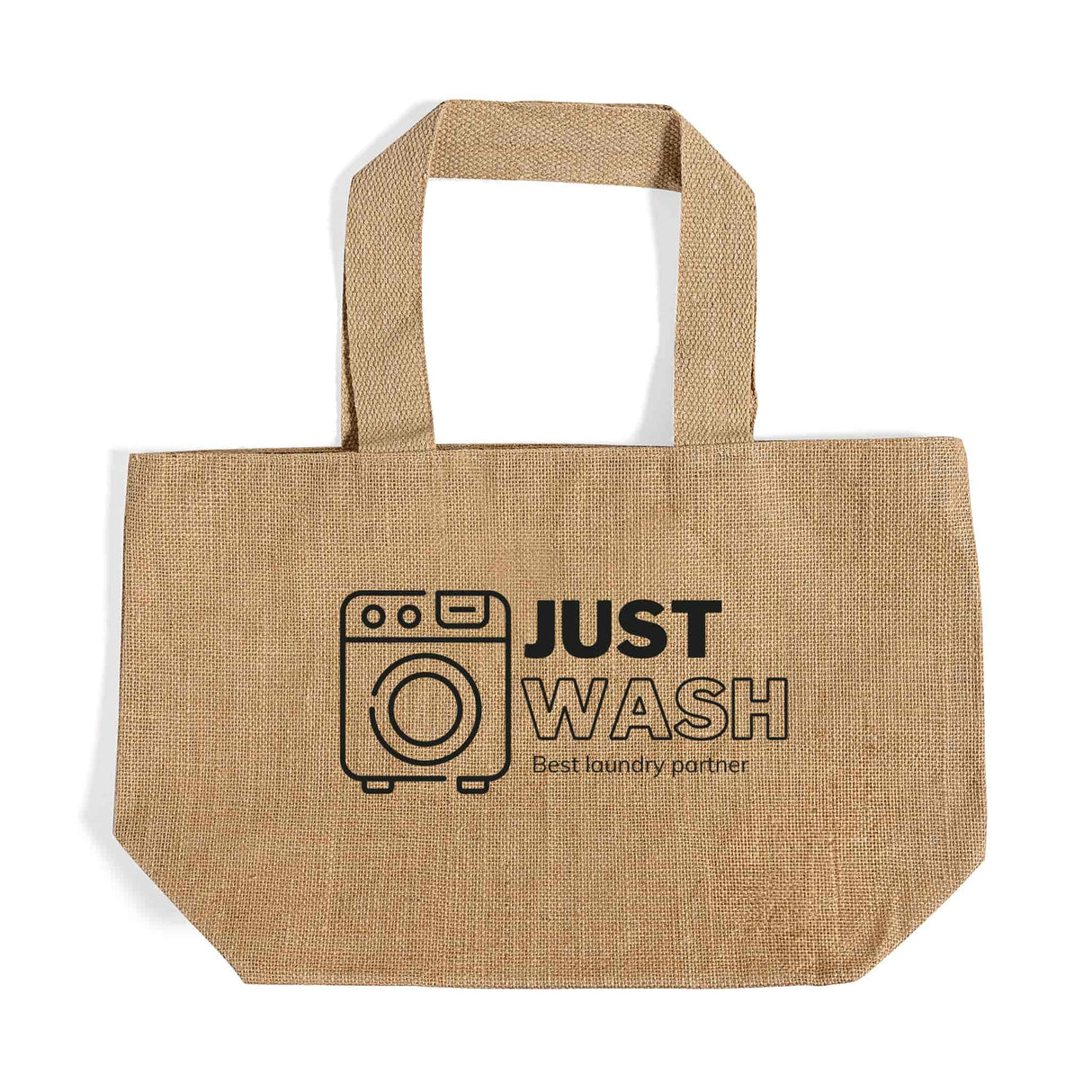 Customized Deluxe Jute Burlap Tote Bags with Cotton Interior Customized - Personalized Jute Burlap With Your Logo - TJ894
