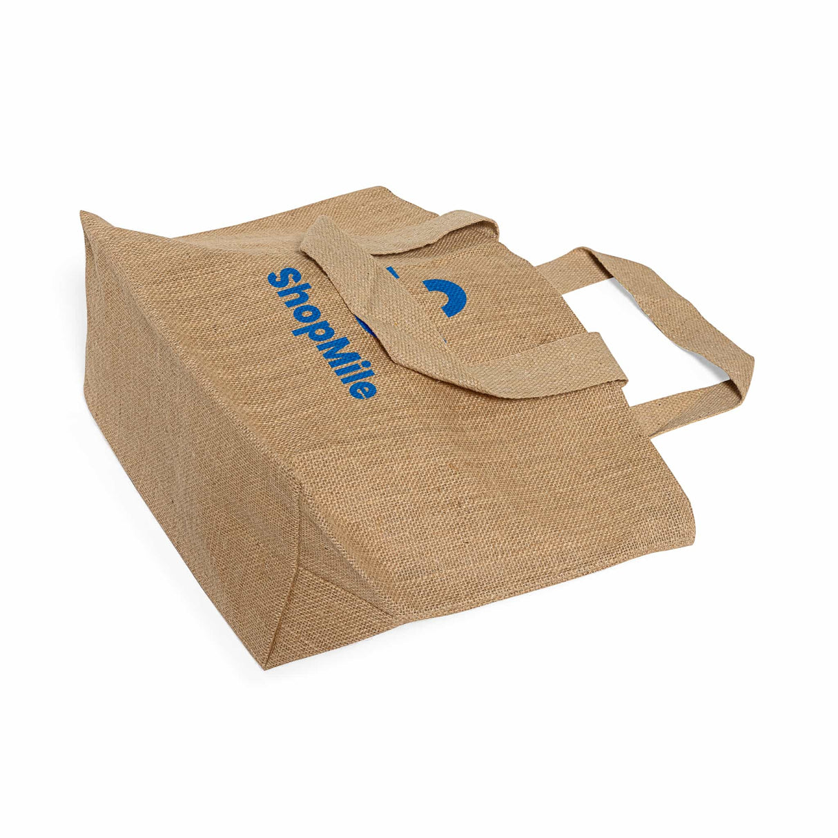 Customized Deluxe Jute Burlap Tote Bags with Cotton Interior Customized - Personalized Jute Burlap With Your Logo - TJ894