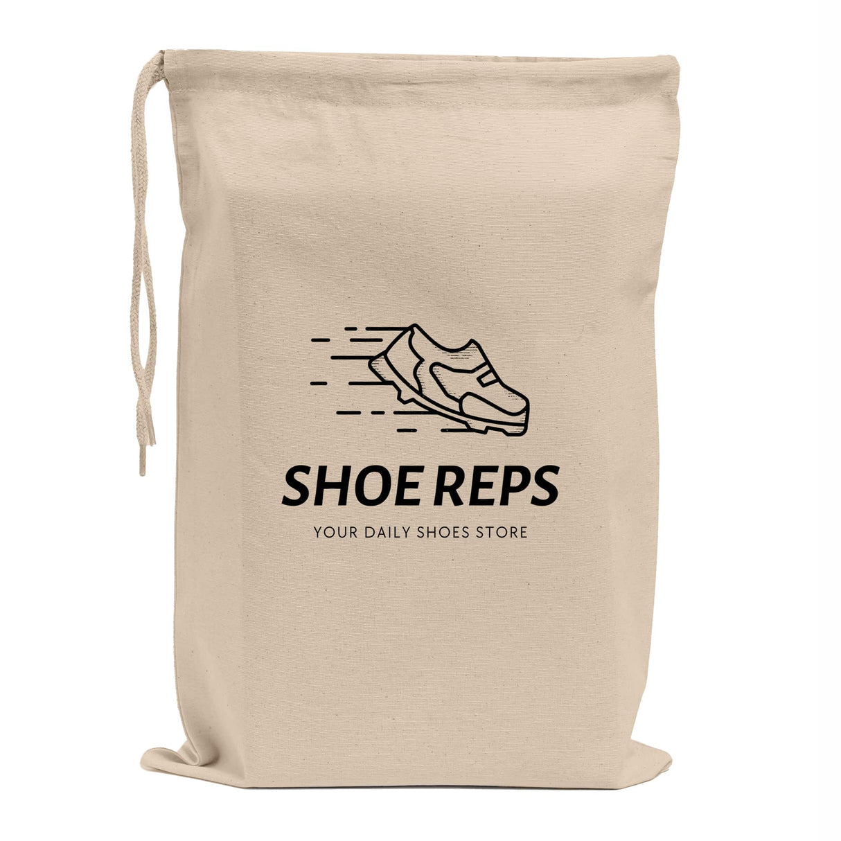 Discounted Cotton Shoe Bags Customized - Personalized Shoe Bags With Your Logo - SBG10