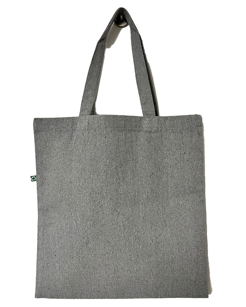 144 ct Eco Friendly Recycled Cotton Canvas Basic Tote Bags - By Case