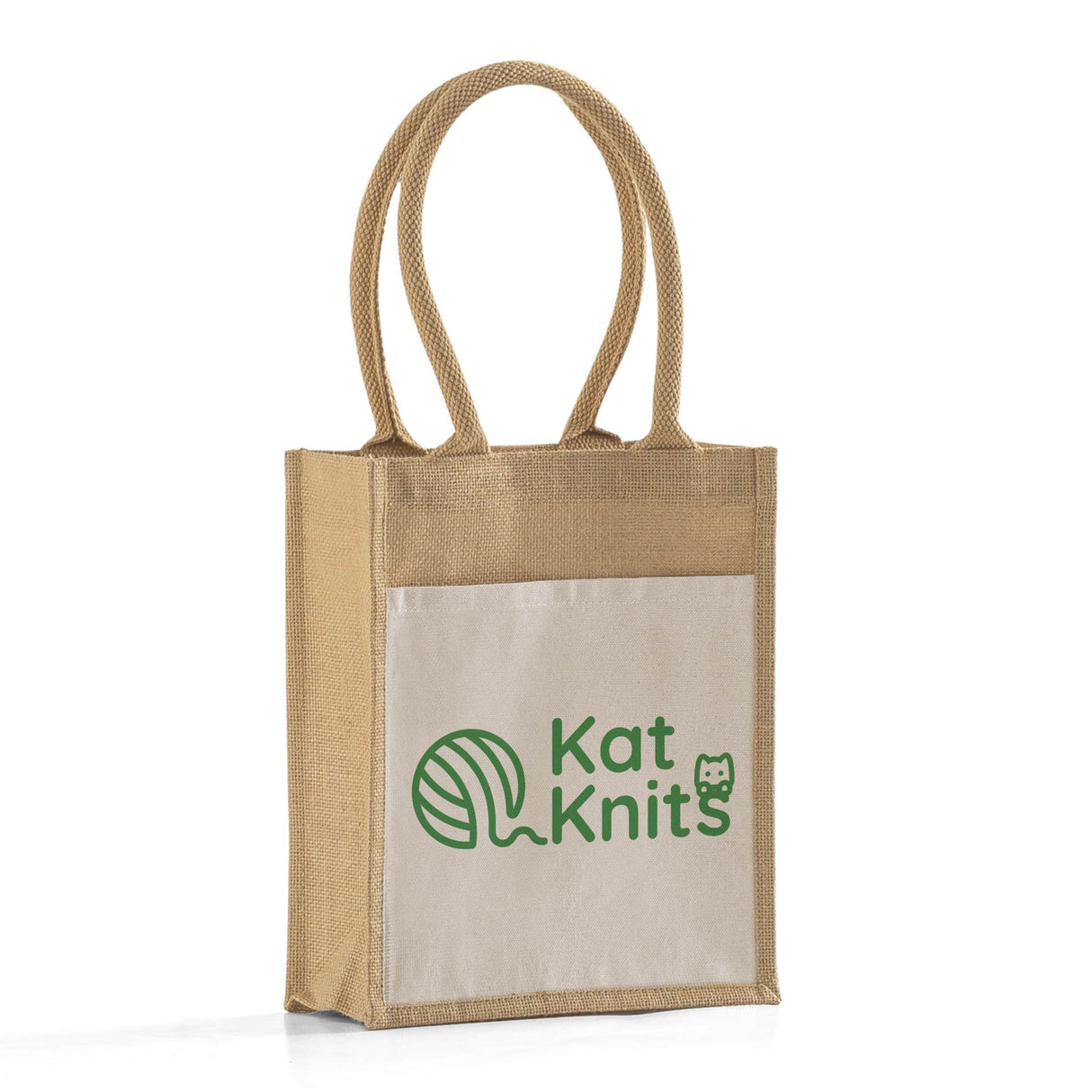 Custom Small Easy-Print Jute Bag