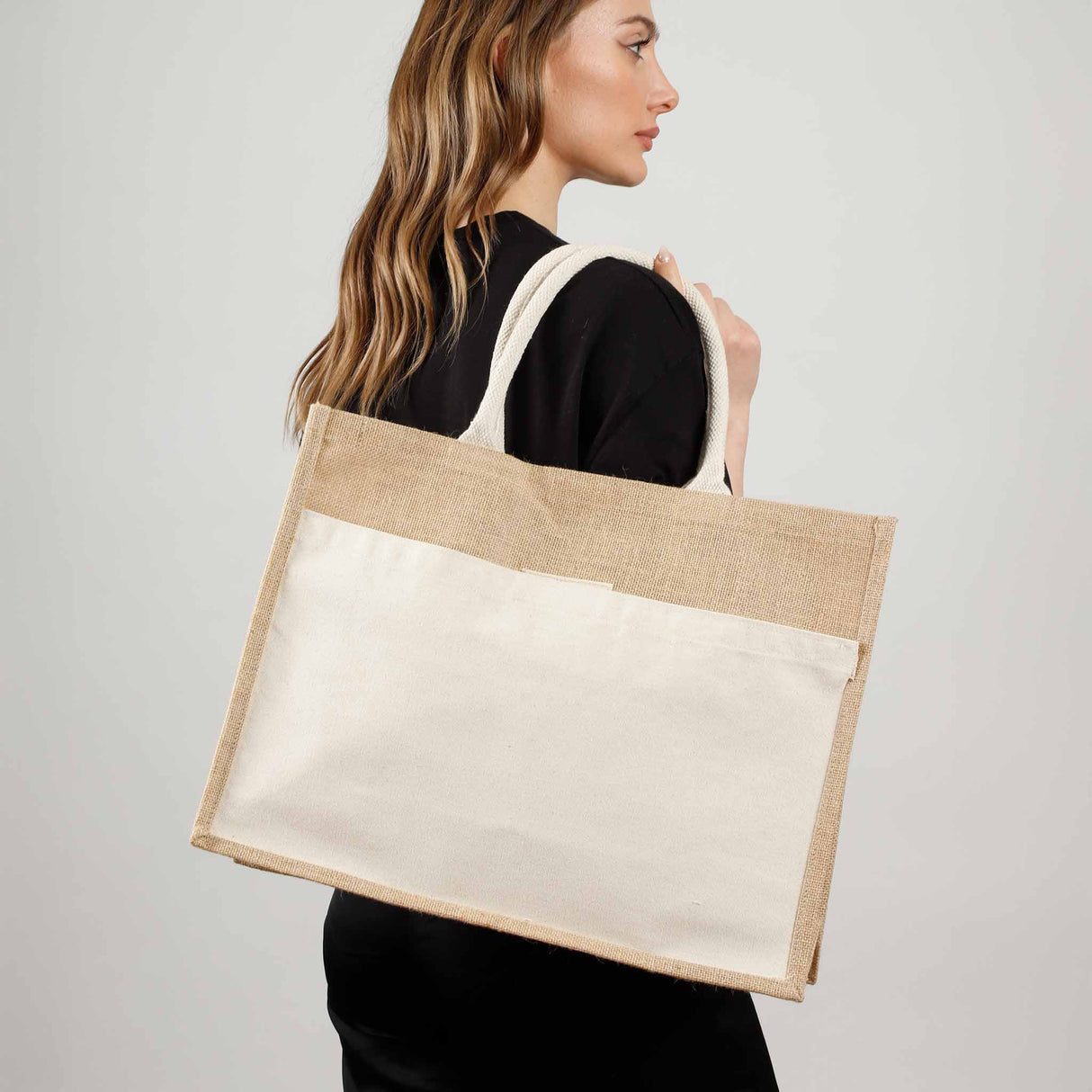 Easy To Decorate Jute Bag Model