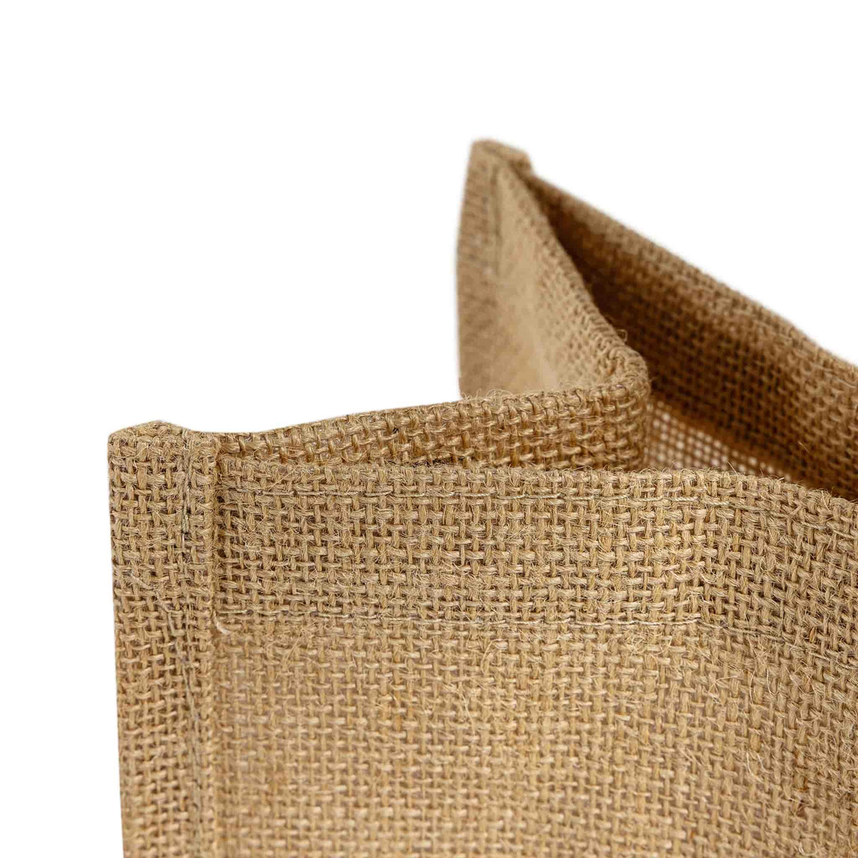 Easy To Decorate Jute Tote Bag Top Detail