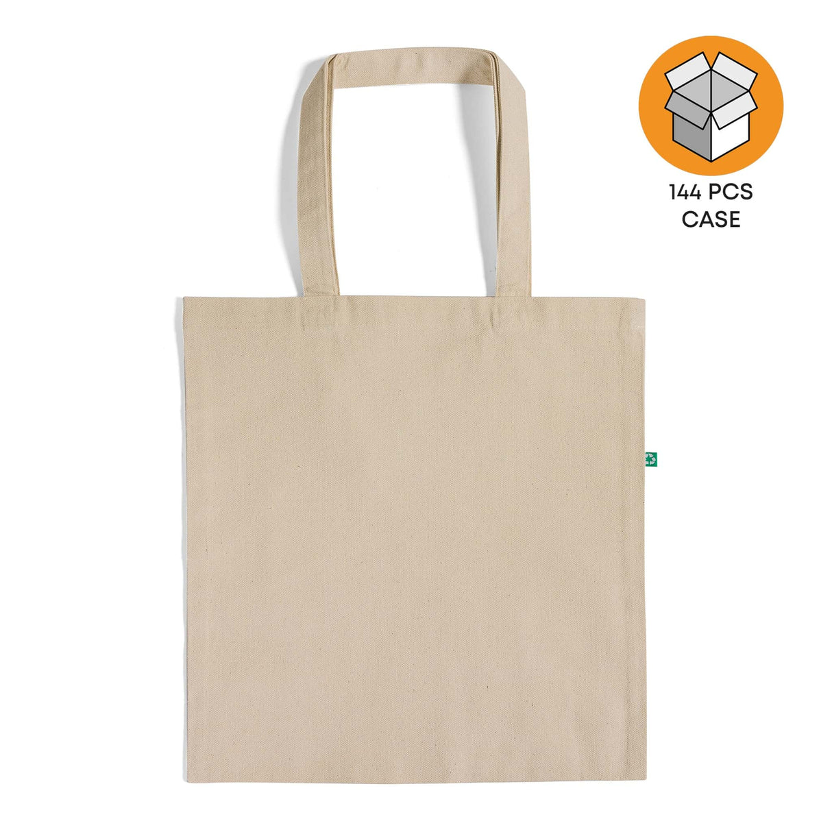 Natural Basic Recycled Canvas Tote Case