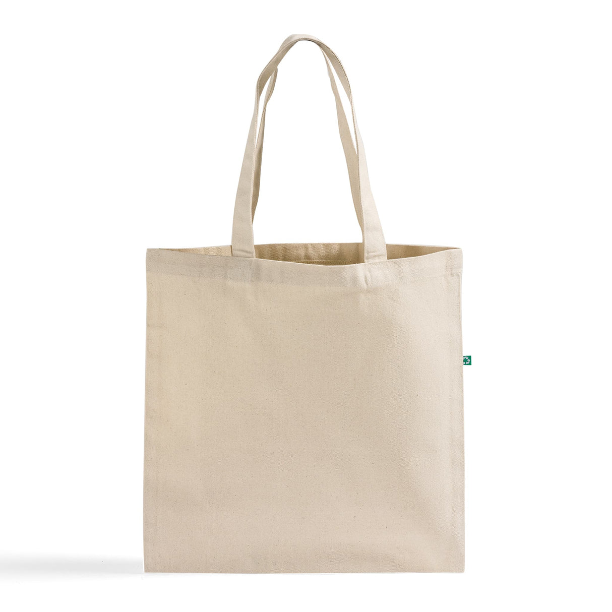 eco friendly classic recycled canvas totebag