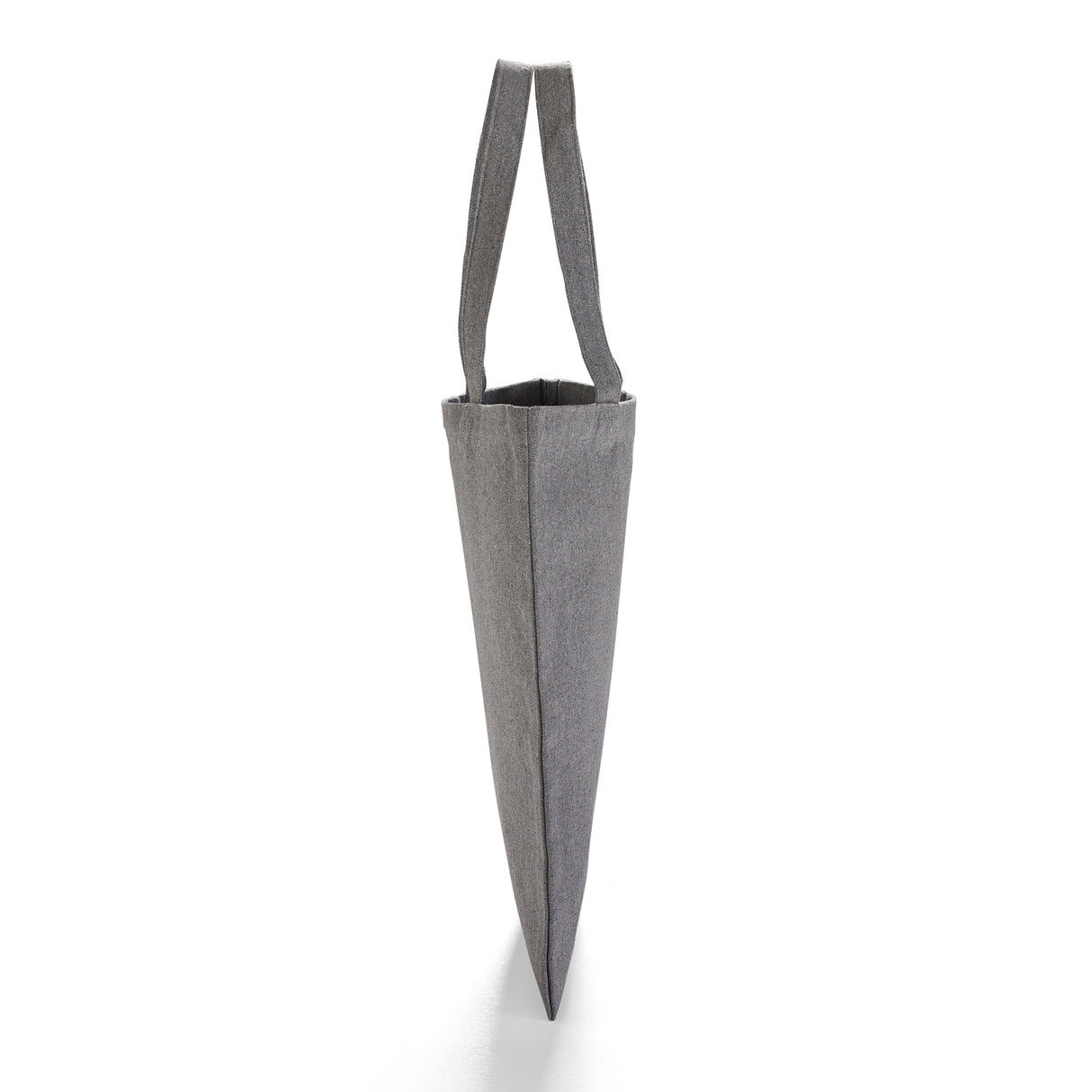 eco friendly grey classic recycled canvas totebag