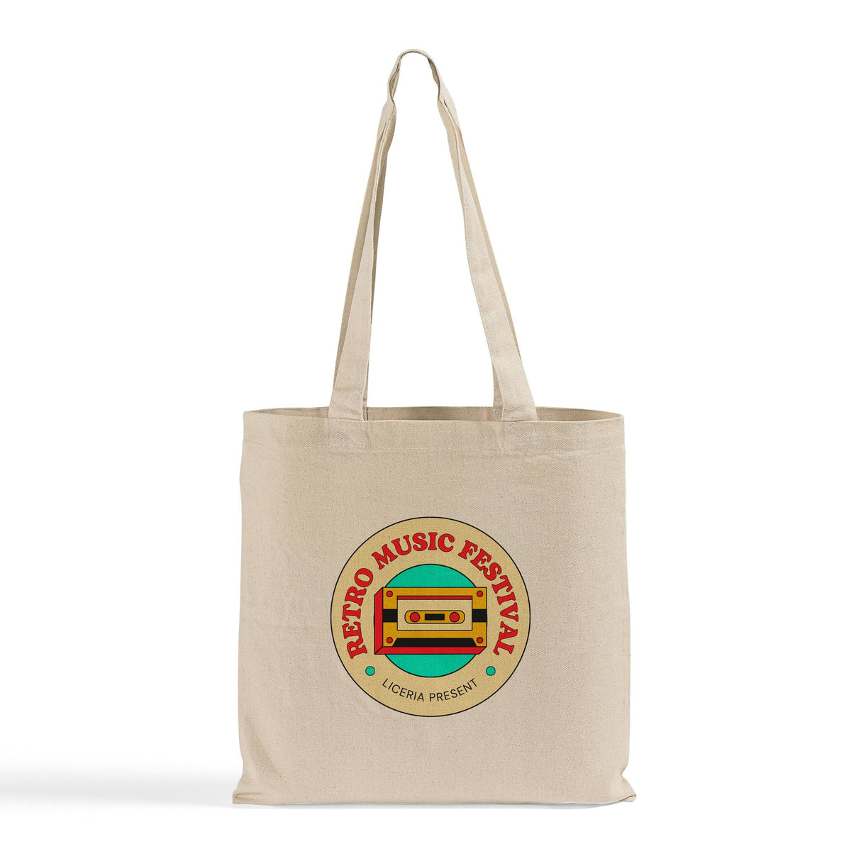 Customized Eco-Friendly Canvas Convention Tote Bags - Logo Tote Bags - TB205