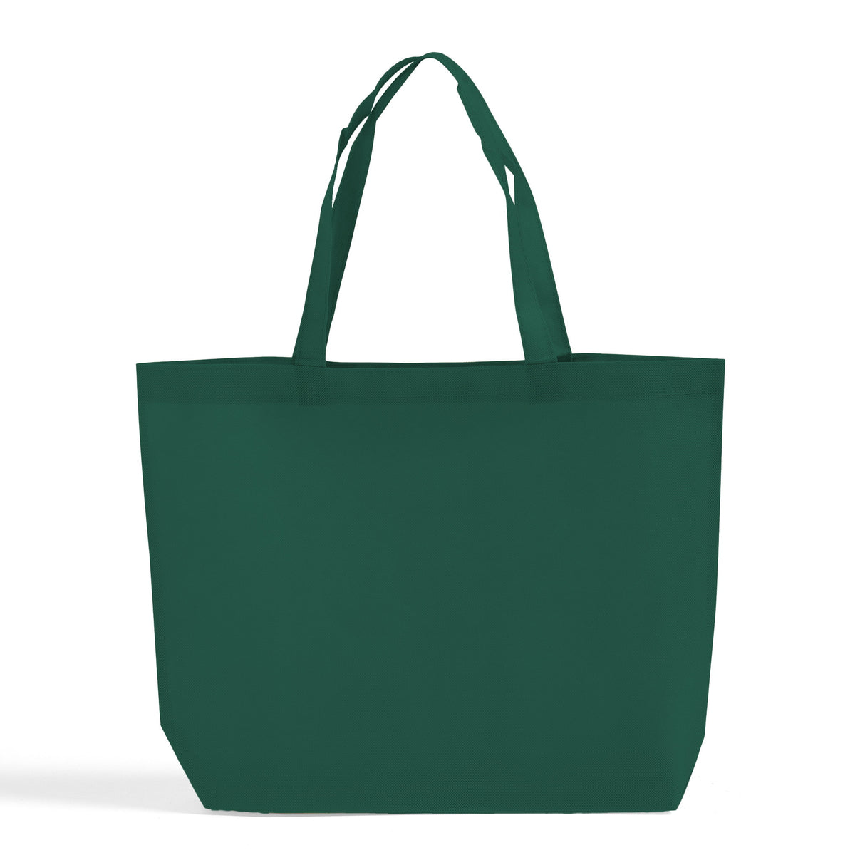 economical forest green large tote