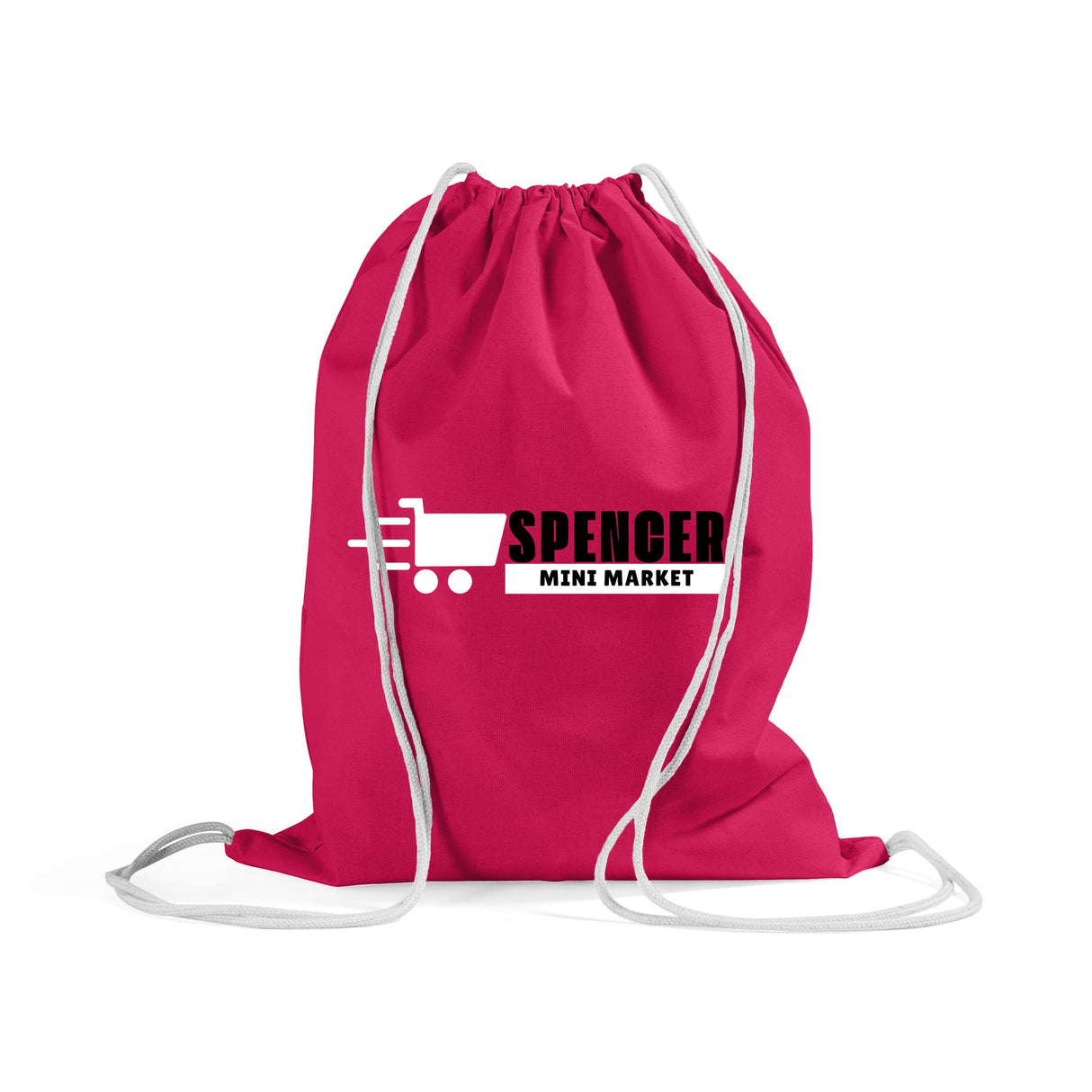 Medium Custom Drawstring Bags Cinch Packs - Drawstring Bag With Logo - BPK18