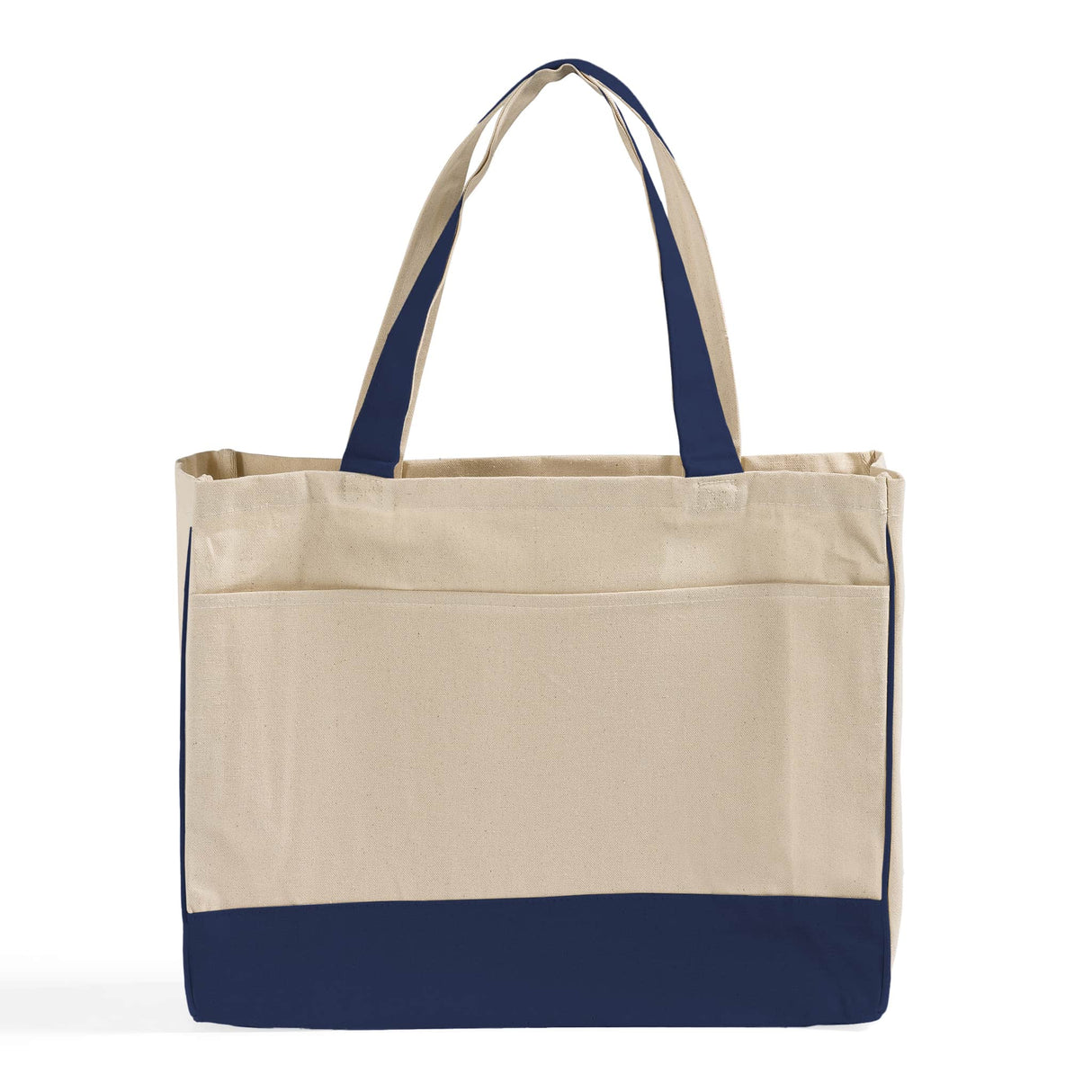 Fancy Canvas Totebag Navy