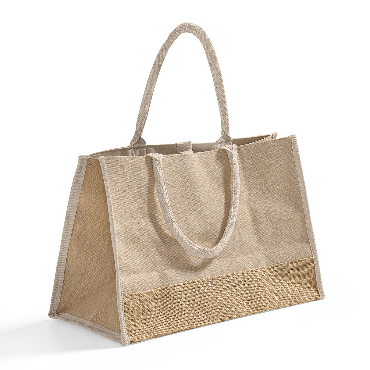 fashion burlap tote bag