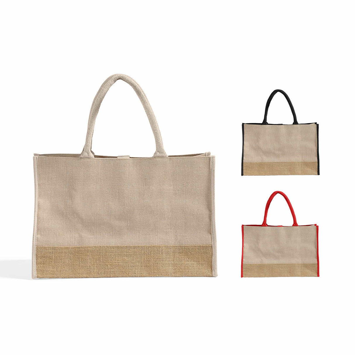 fashion jute tote bags