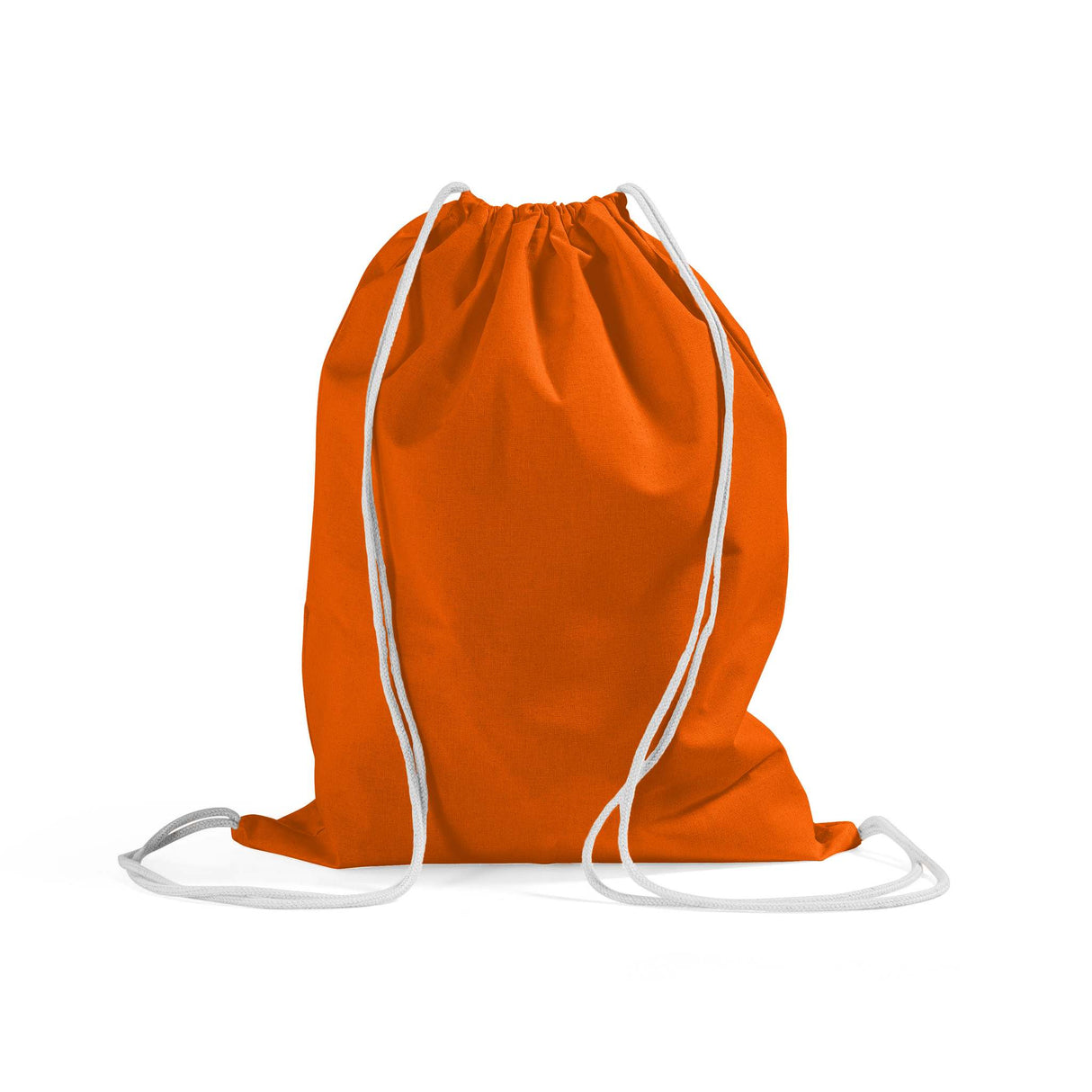 Orange Cotton Backpack