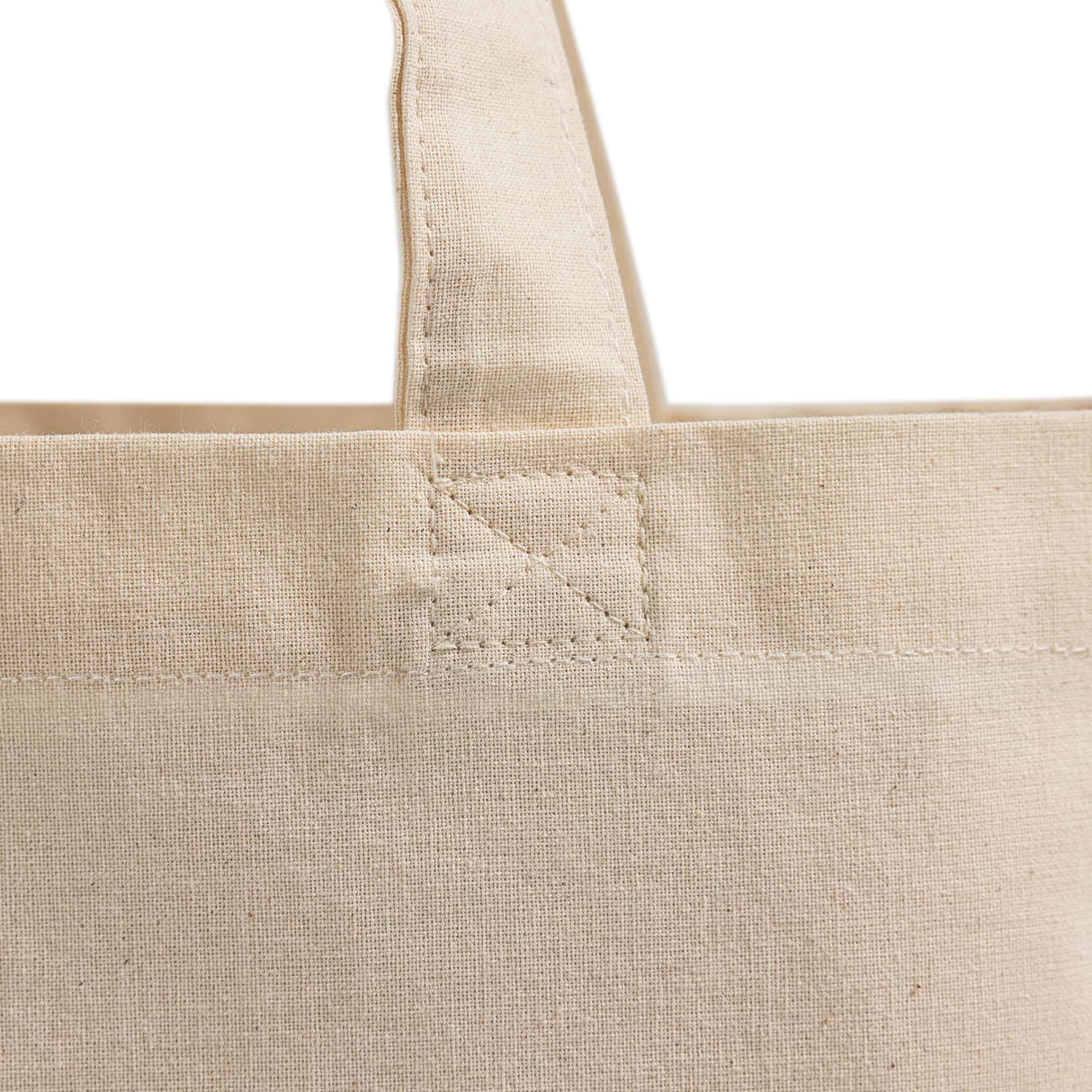 grocery organic tote handle detail