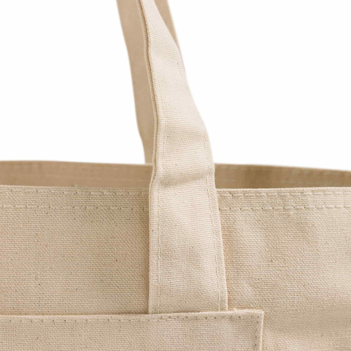 Heavy Canvas Handle Detail