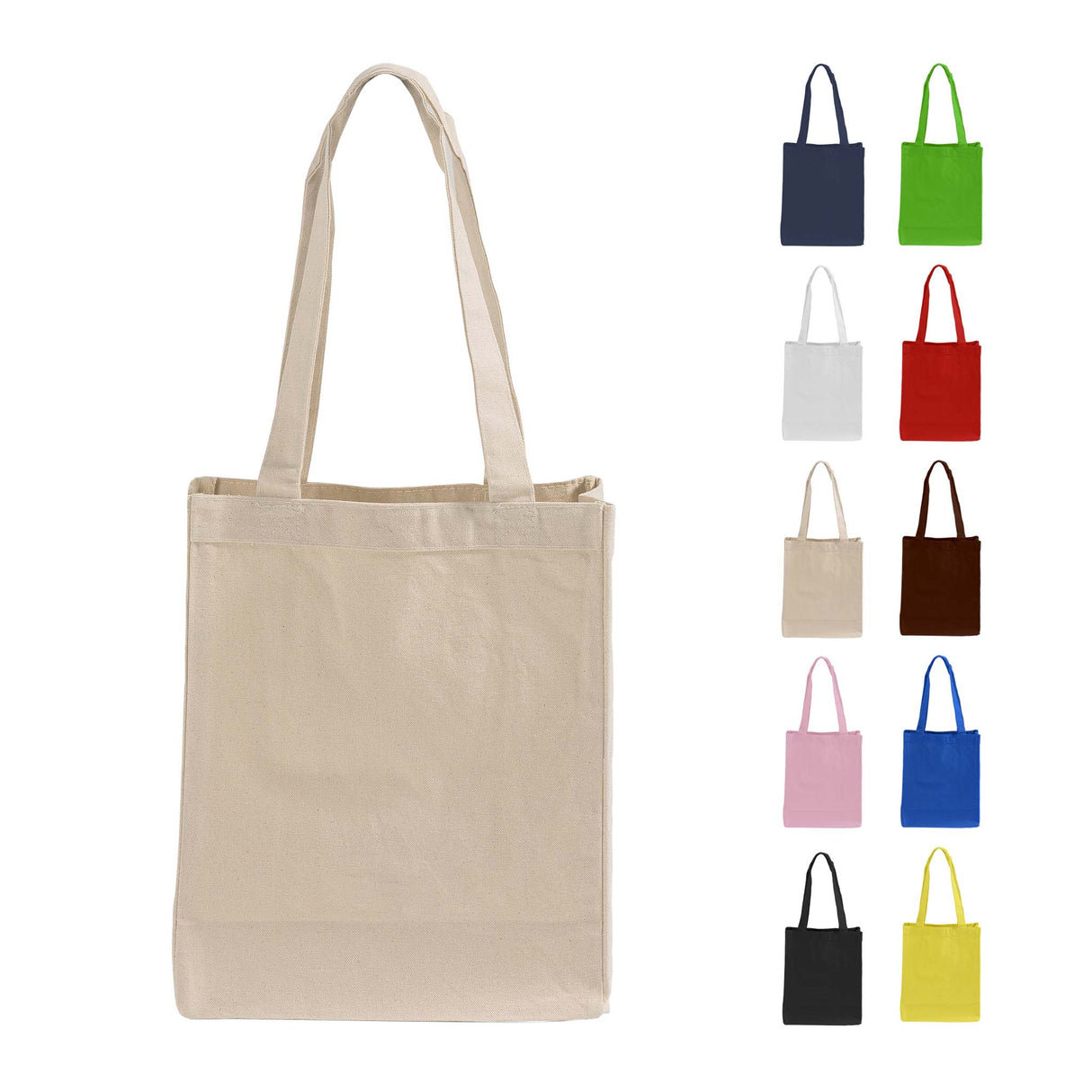 Heavy Canvas Shopping Tote Bags