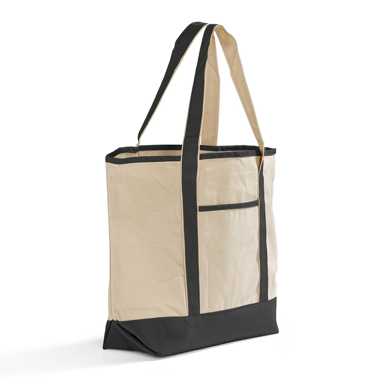 Heavy Canvas Deluxe Black Tote Bag
