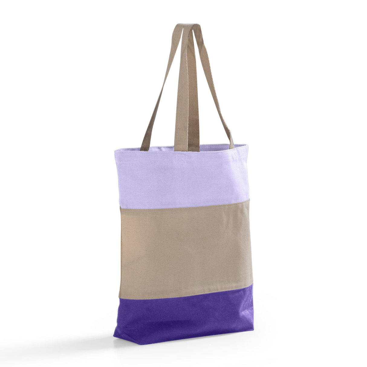 Heavy Canvas Tri-Color Tote