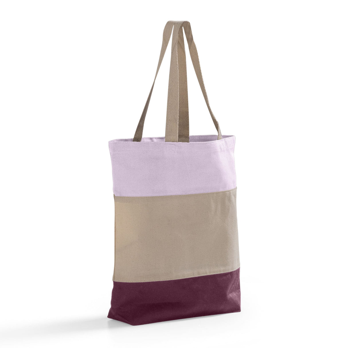 Heavy Canvas Tote Bag Tri-Color