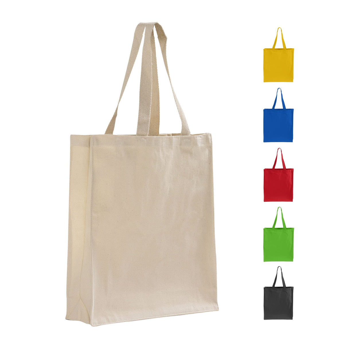 Heavy Shopper Canvas Tote Bags With Full Gusset - TF230