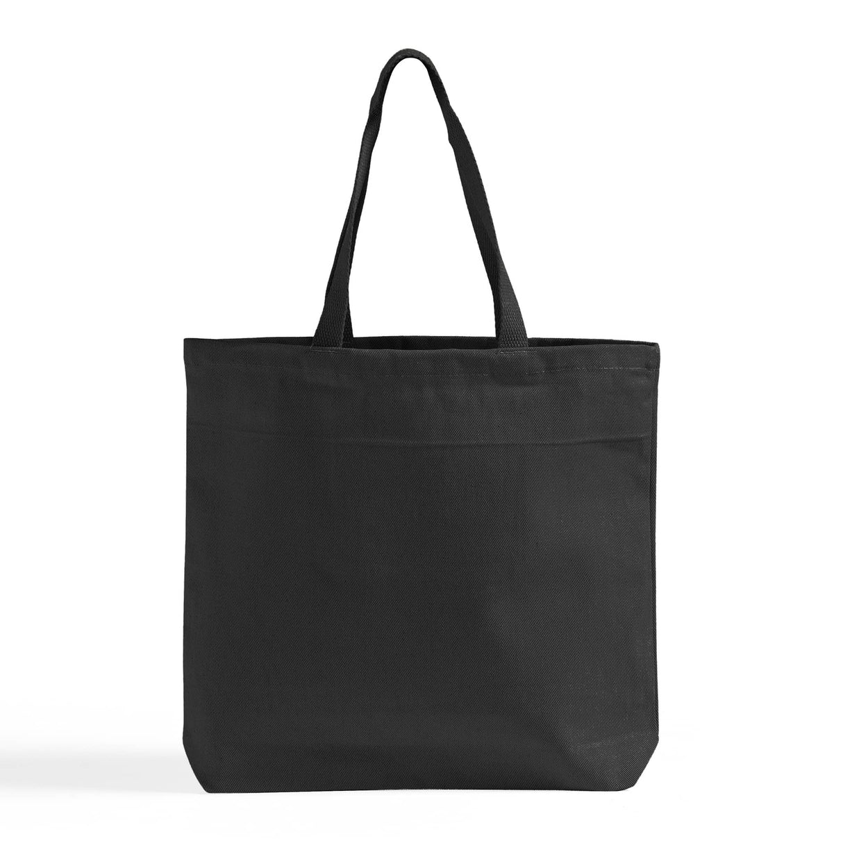 Black Heavy Cotton Denim Bag