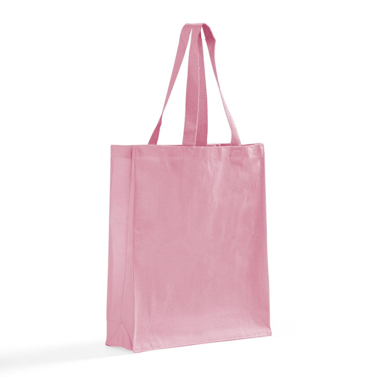 Heavy Light Pink Shopper Canvas Tote