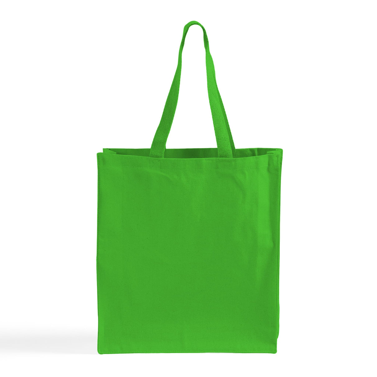 Heavy Lime Shopper Canvas Tote