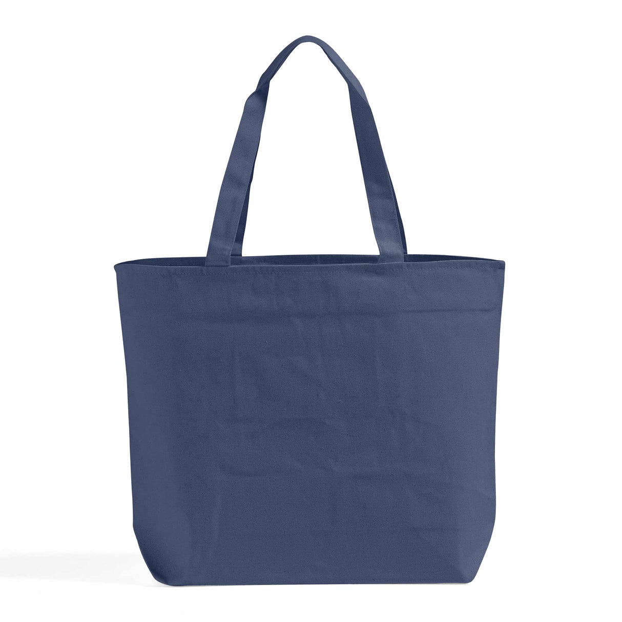 Heavy navy tote canvas bag