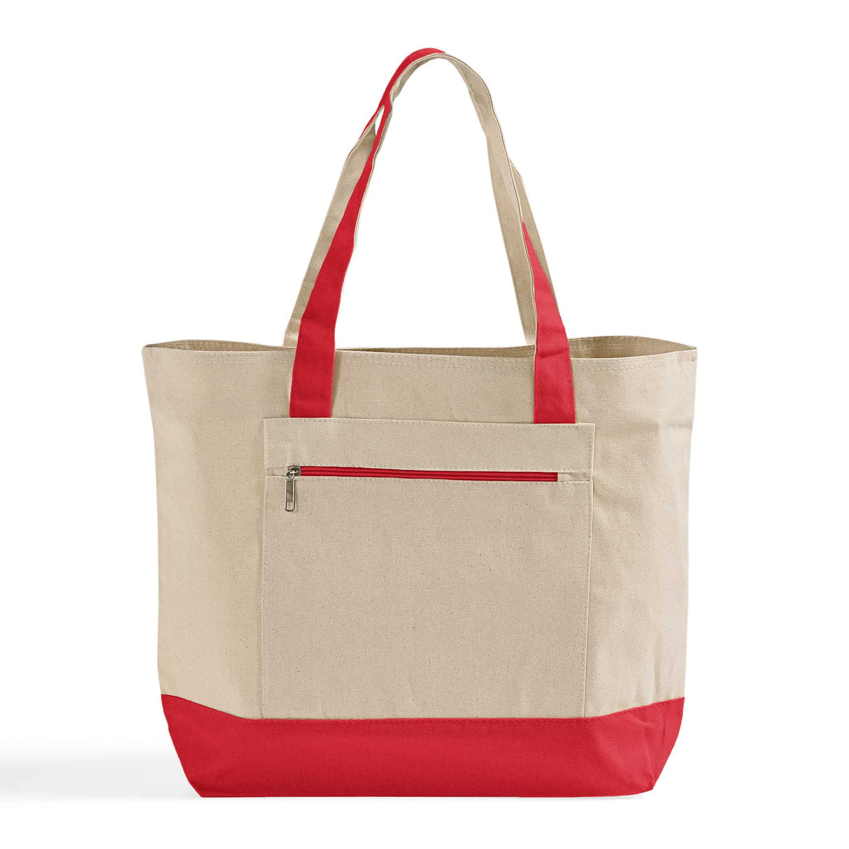 Heavy Red Shopping Tote Bag