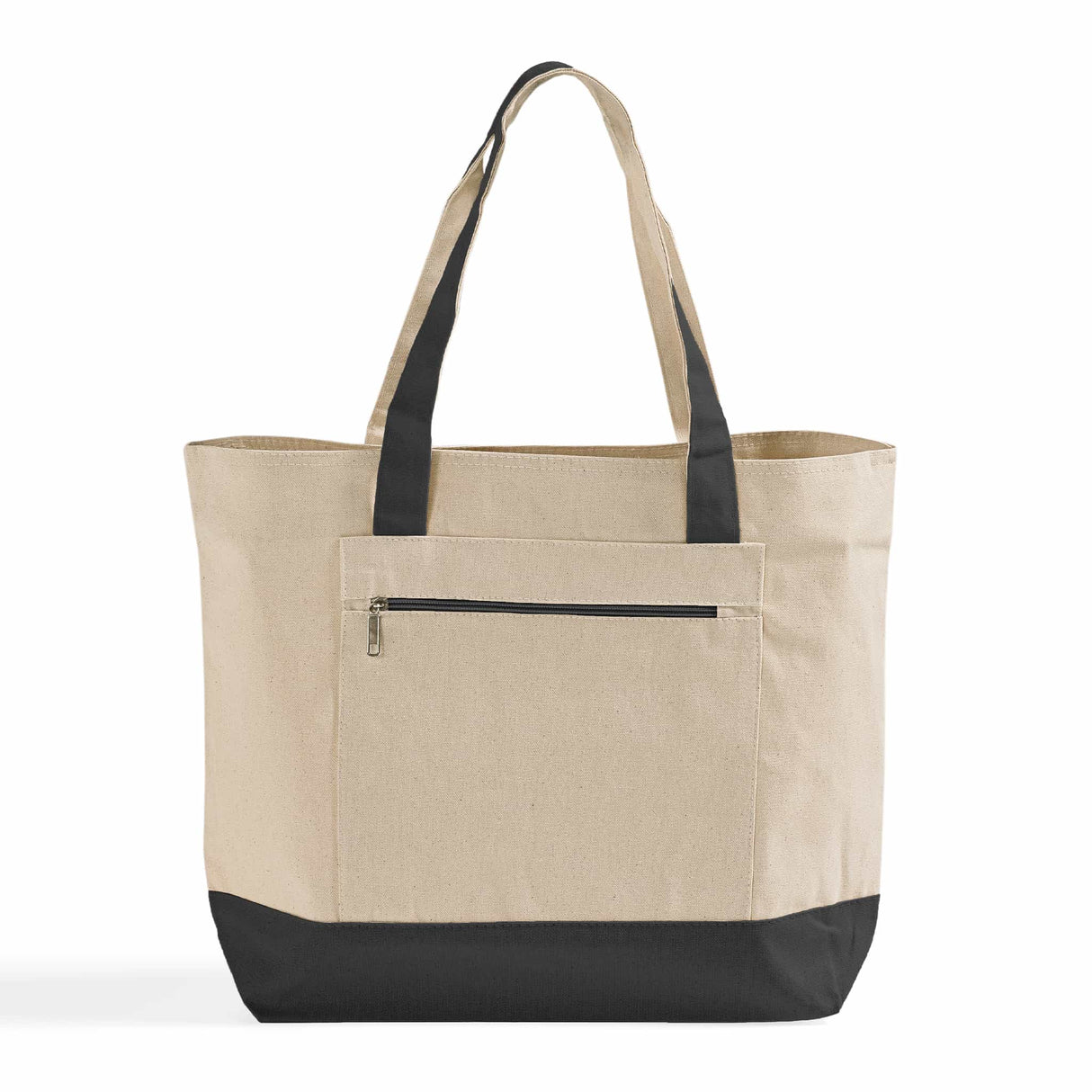 Heavy Black Shopping Tote