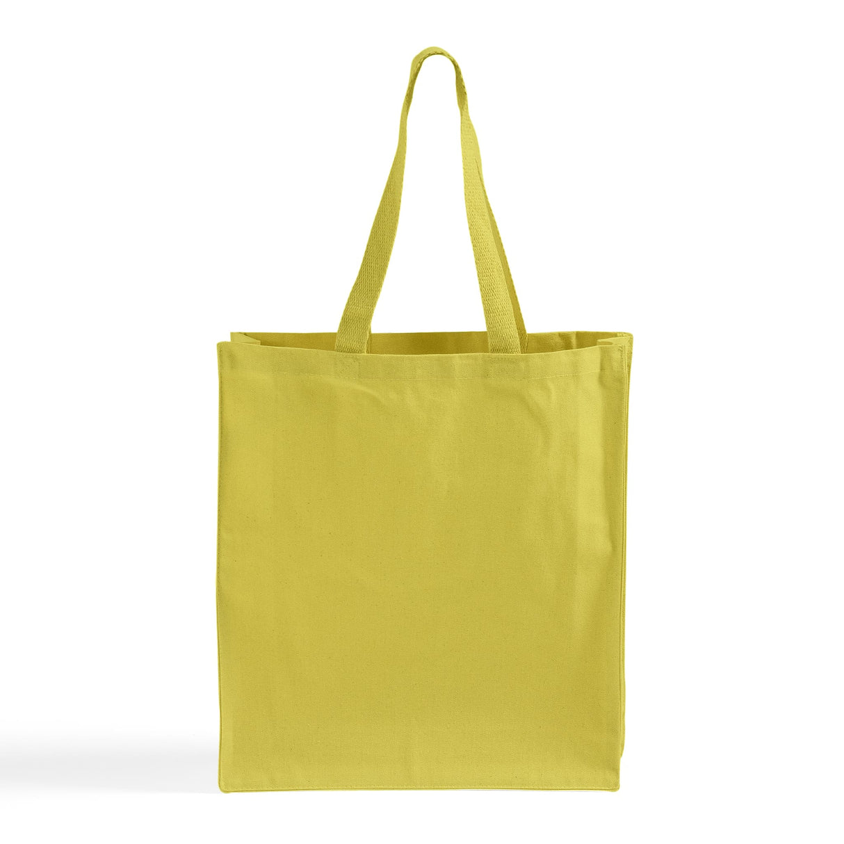 Heavy Yellow Shopper Canvas Totebag