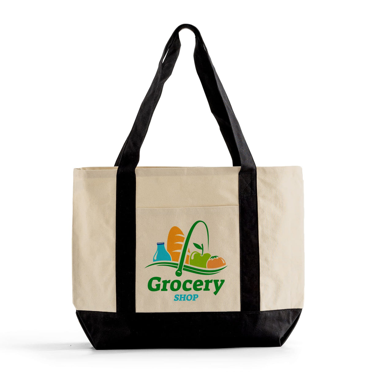 Custom Iconic Black Large Bag