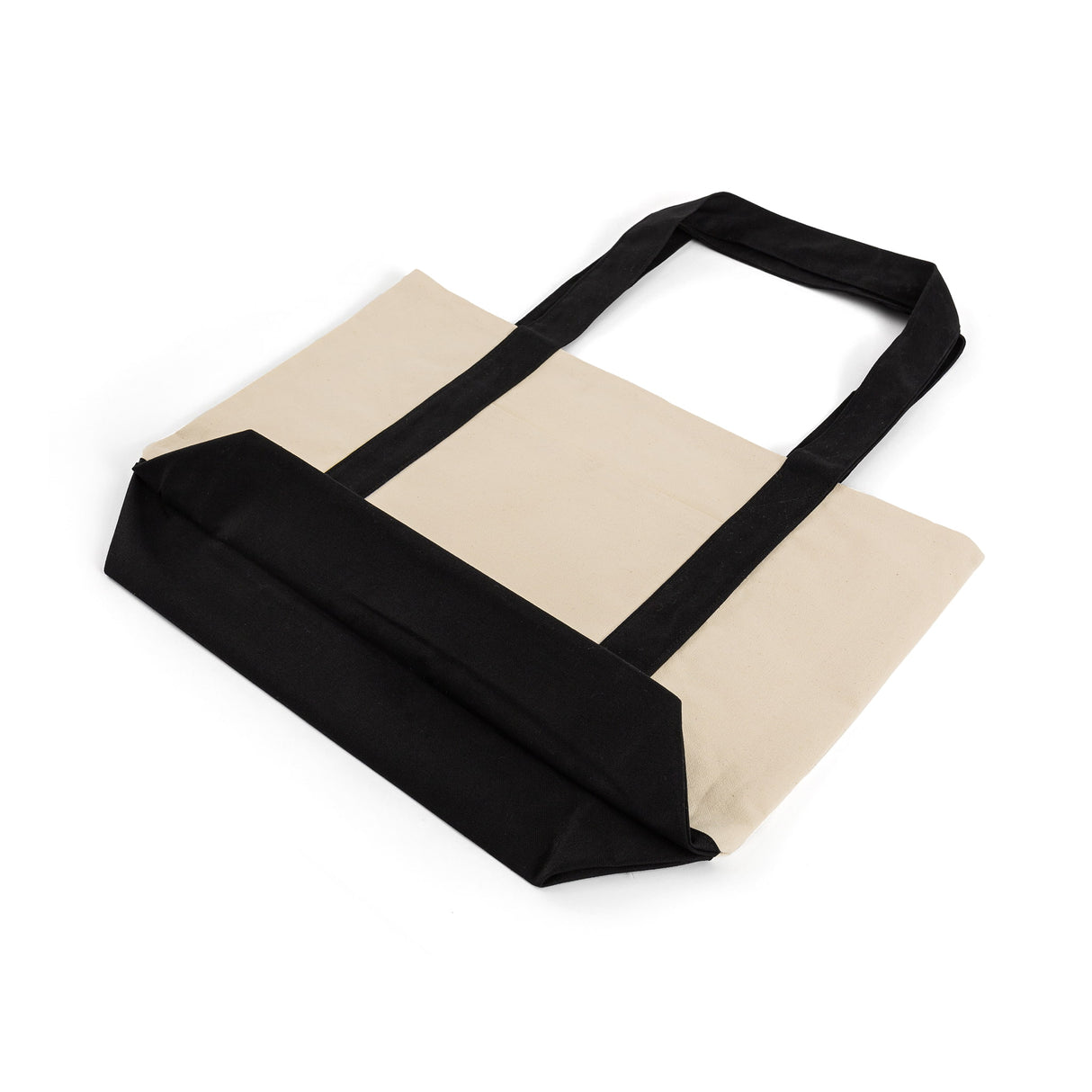 Iconic Large Black Bag with Gusset