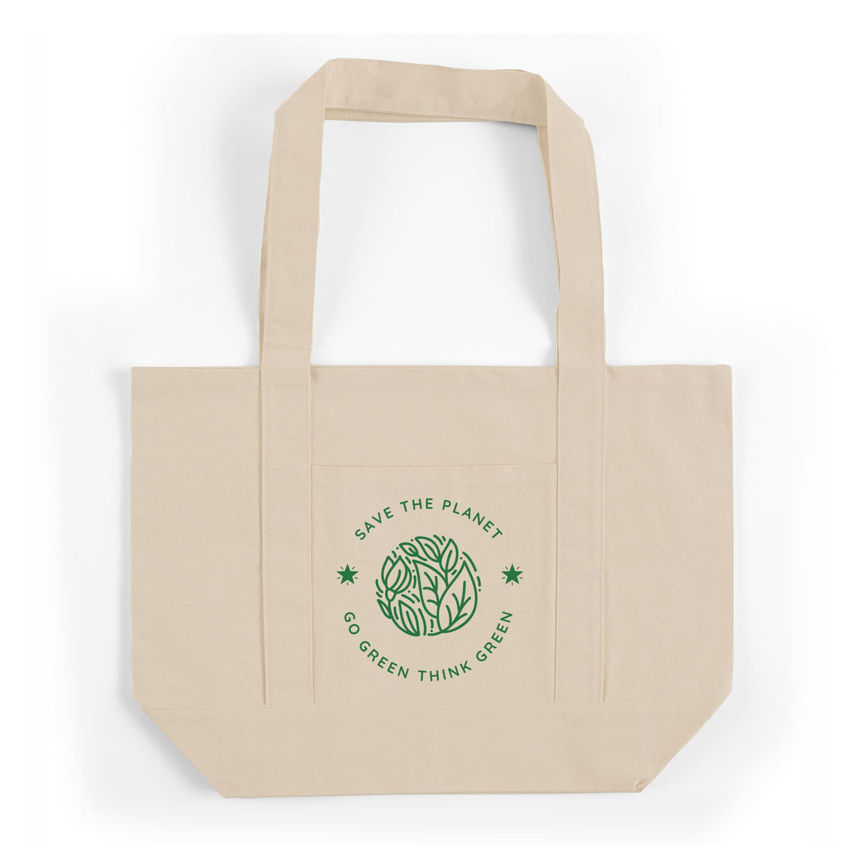 Custom Iconic Natural Large Bag