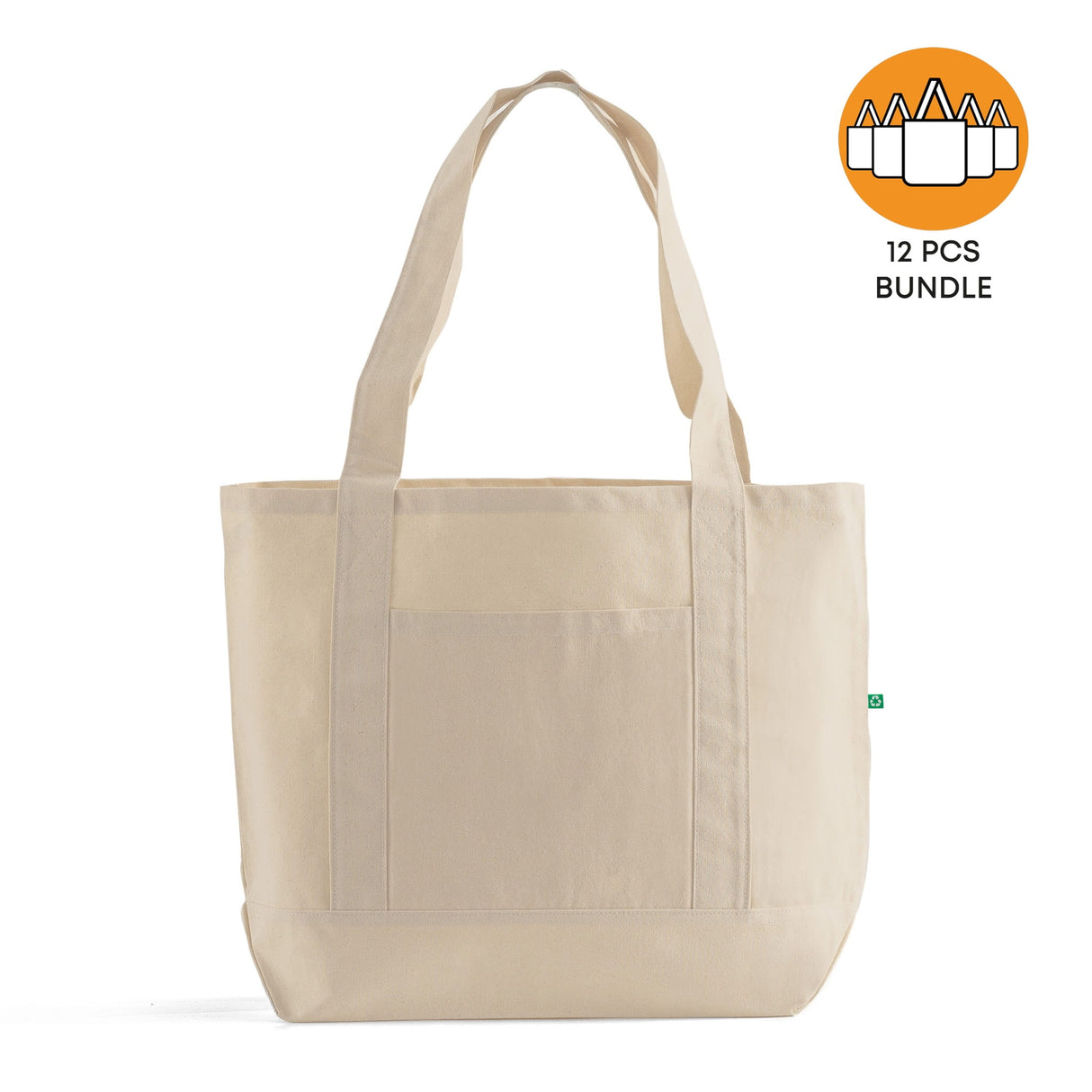 12 ct Recycled Iconic Shopping Bag - By Bundle