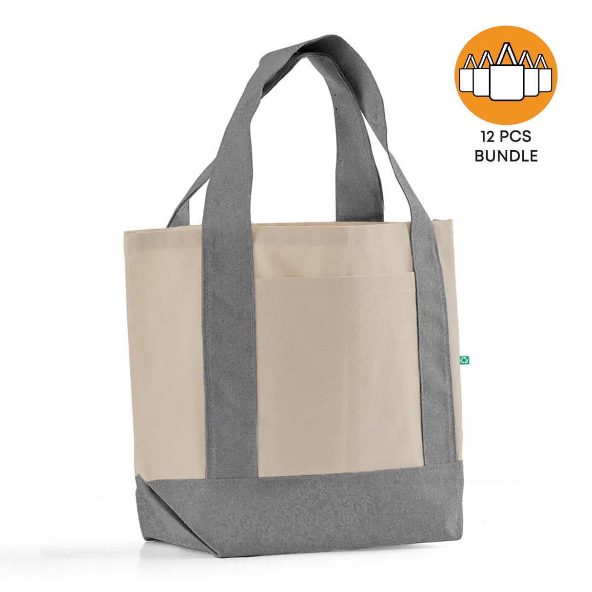 12 ct Recycled Mini Iconic Shopping Bag - By Bundle