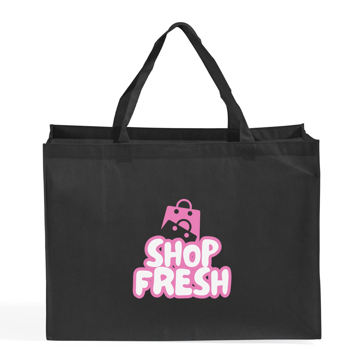 Customized Jumbo Non-Woven Polypropylene Grocery Tote Bags Personali