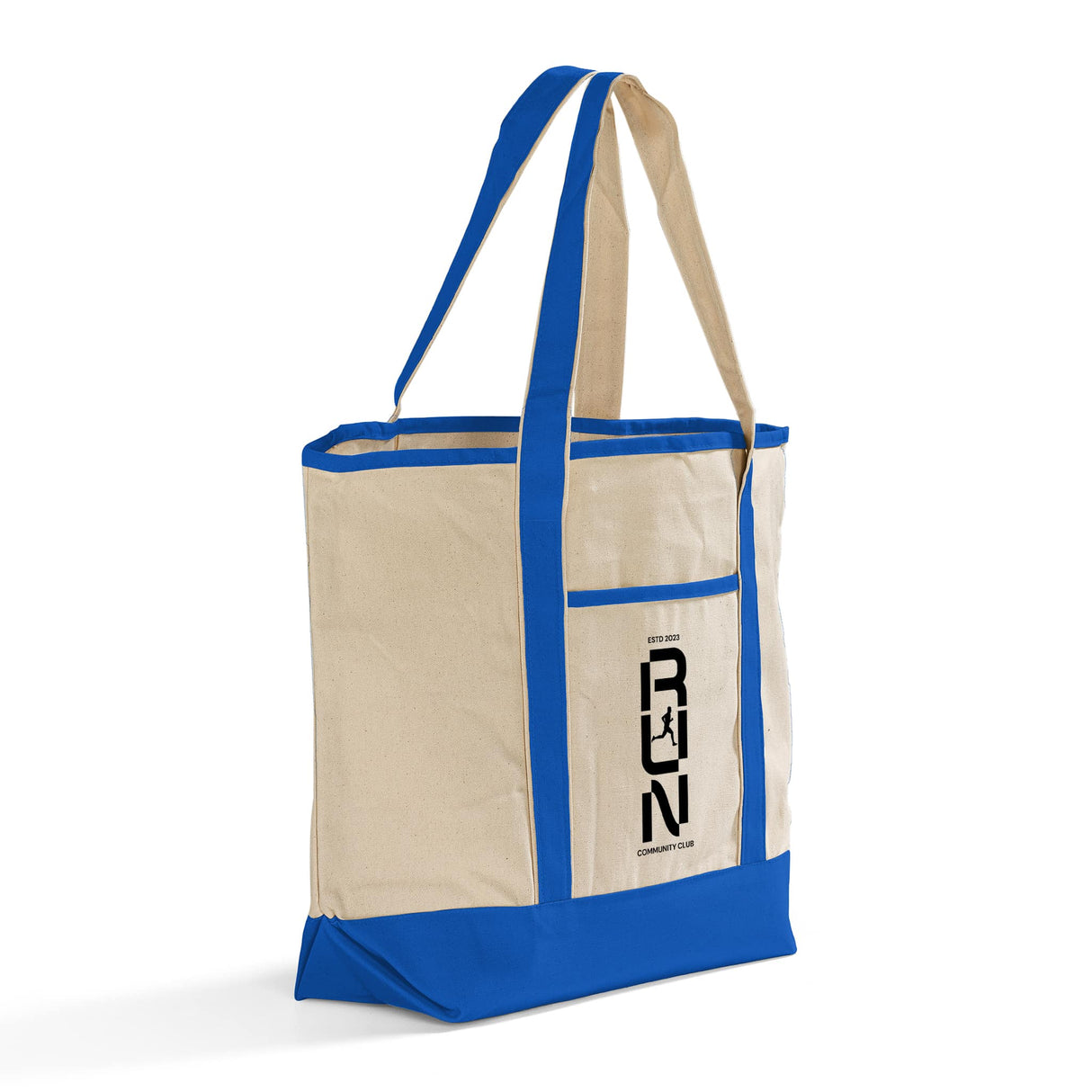 Jumbo Size Heavy Canvas Deluxe Tote Bags Customized - Personalized Tote Bags With Your Logo - TG215