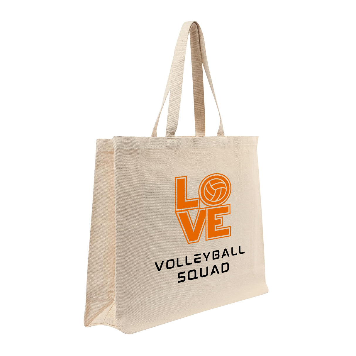 Oversized Jumbo 100% Twill Cotton Tote Bags Customized - Personalized Tote Bags With Your Logo - TF290