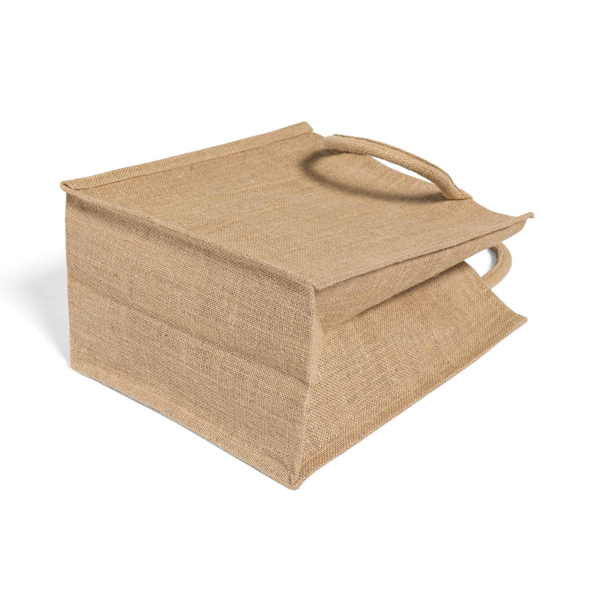 jute burlap wine bag with six divider