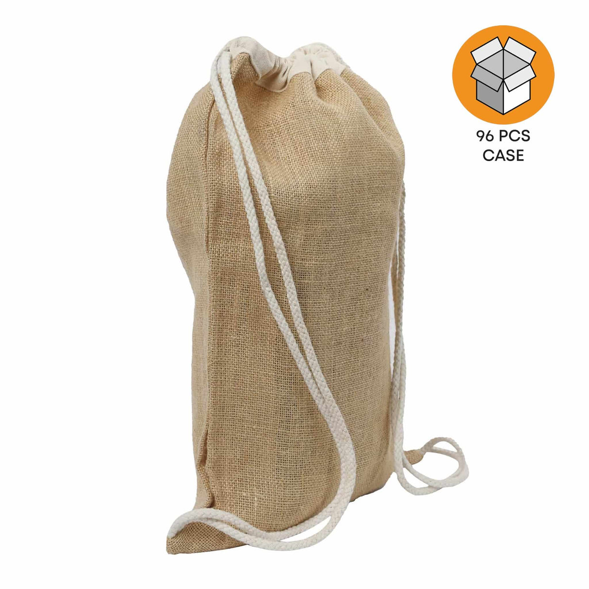 Jute Drawstring Backpack Case