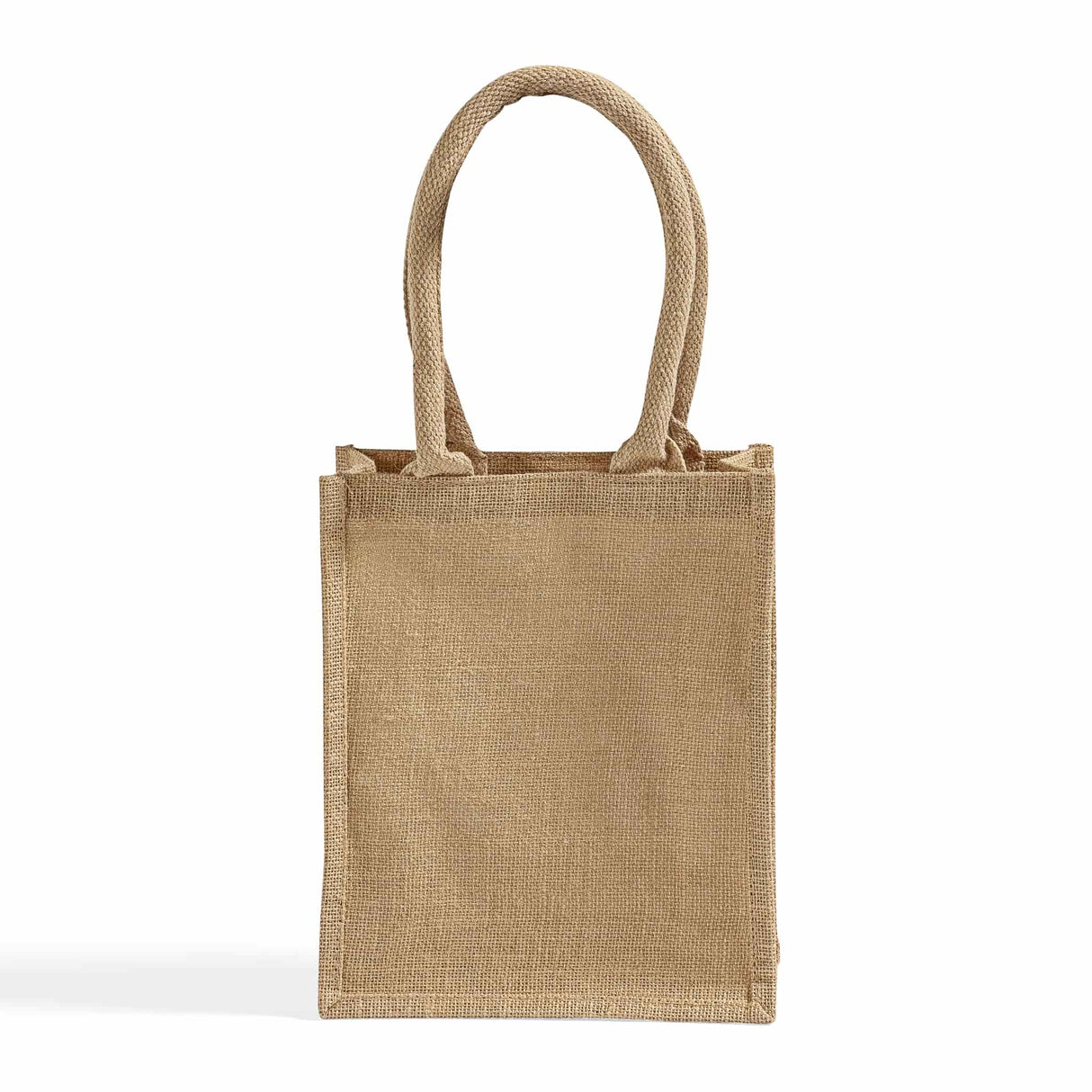 jute small book bag