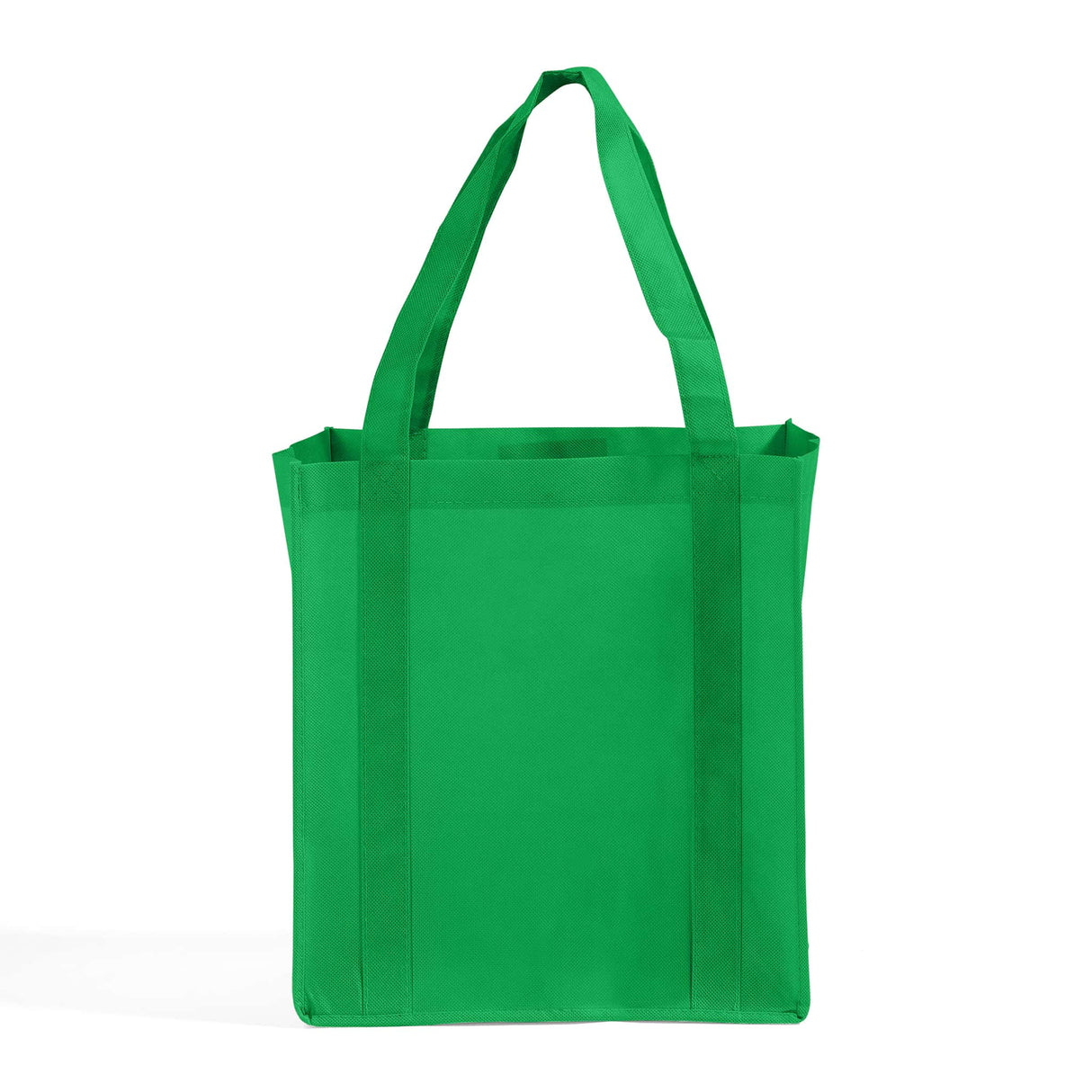 kelly green reusable grocery non woven bag
