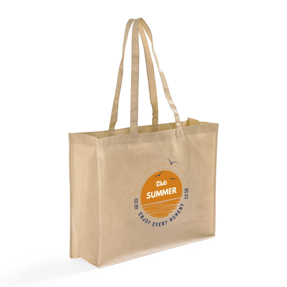 Large Custom Promo Shopping Bag Tote Bags - Customize Logo Tote Bags