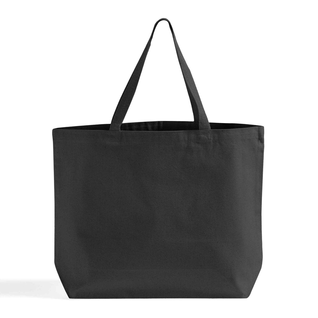 Black Large Canvas Tote Bag