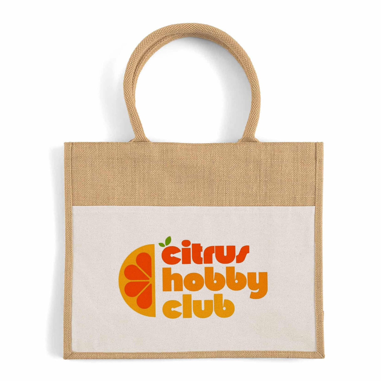 Custom Large Easy-Print Jute Bag