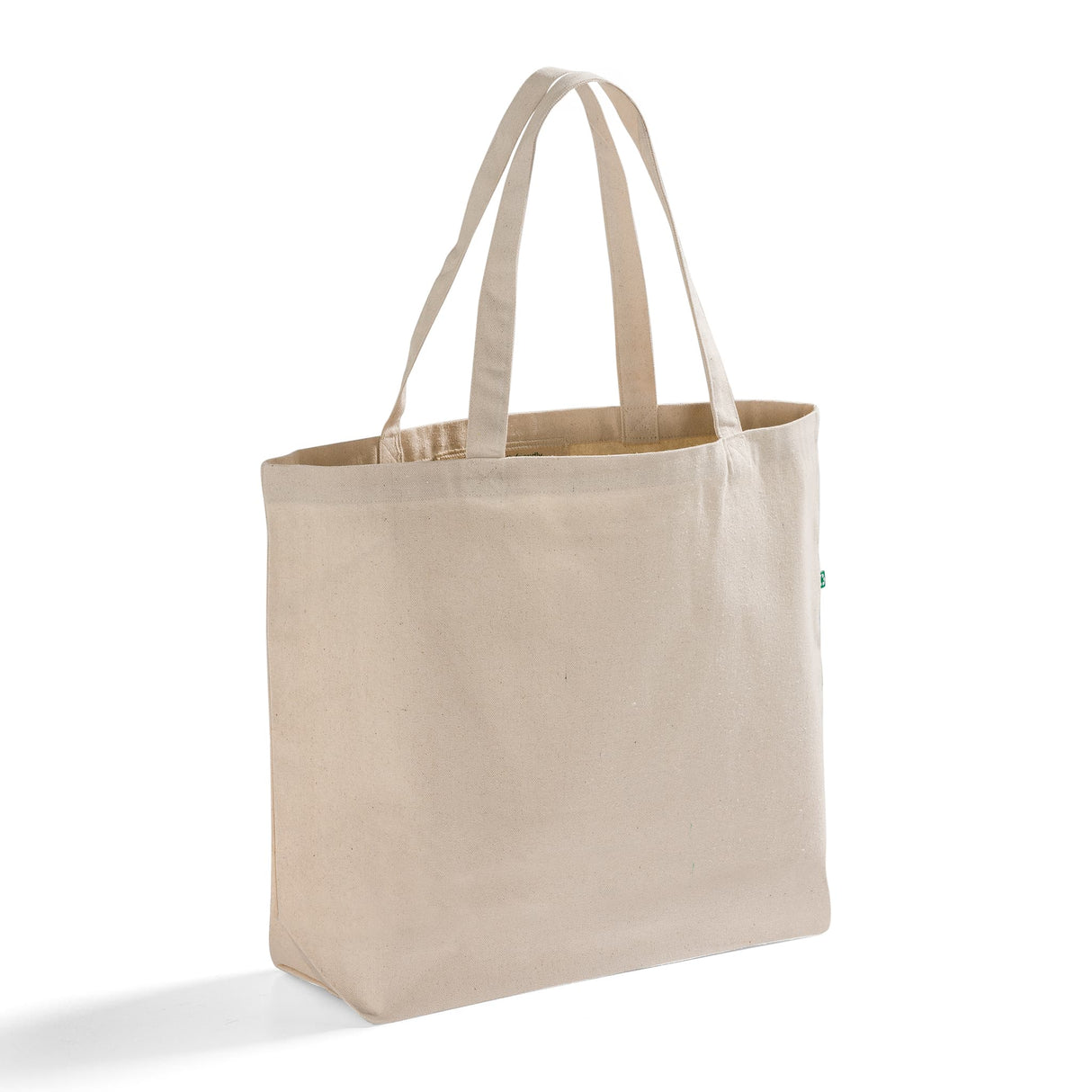 large eco friendly recycled canvas totebag