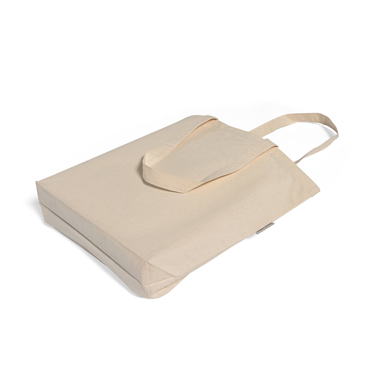 large grocery tote bag with gusset